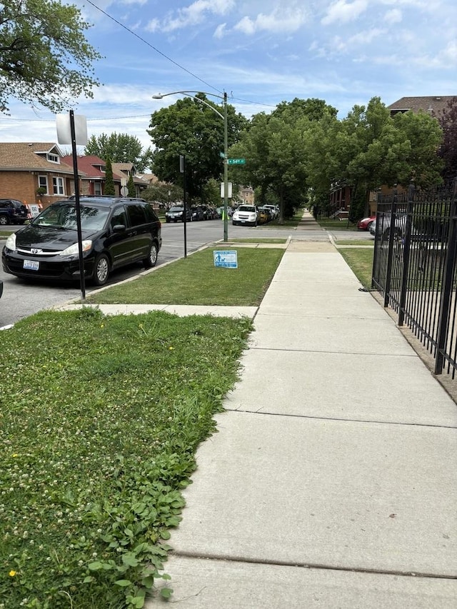 5409 S Richmond St, Chicago, IL 60632 - view of asphalt road with sidewalks and street lighting