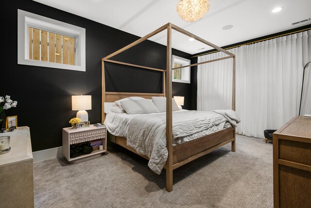 2441 N Clybourn Ave Unit 1, Chicago, IL 60614 - view of carpeted bedroom