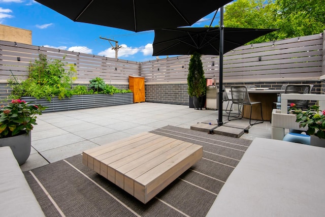 2441 N Clybourn Ave Unit 1, Chicago, IL 60614 - fenced backyard with a patio