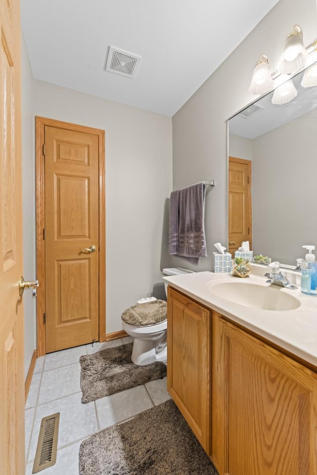 18211 Eagle Dr, Tinley Park, IL 60477 - bathroom featuring tile patterned flooring and vanity