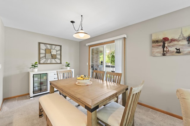18211 Eagle Dr, Tinley Park, IL 60477 - dining area featuring light carpet