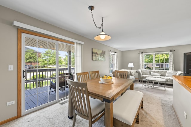 18211 Eagle Dr, Tinley Park, IL 60477 - dining room featuring light carpet