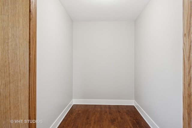715 N Lawler Ave, Addison, IL 60101 - spare room with dark wood-style flooring and baseboards