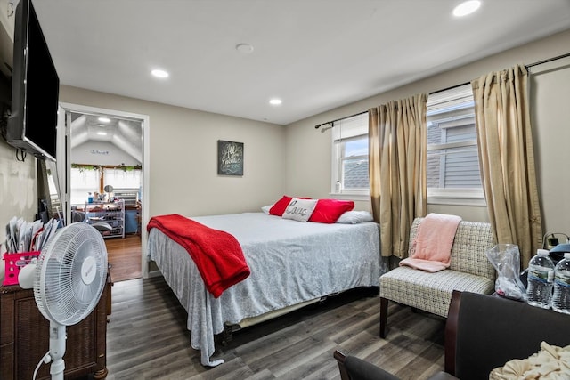 11030 S Ave L, Chicago, IL 60617 - bedroom with multiple windows, wood finished floors, and recessed lighting