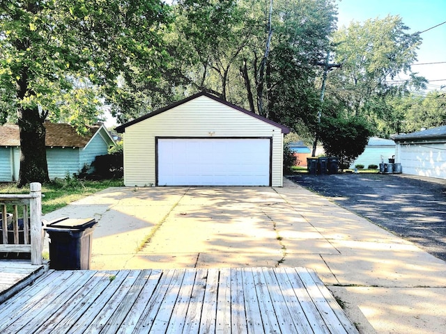 1357 Morgan St, Joliet, IL 60436 - view of detached garage