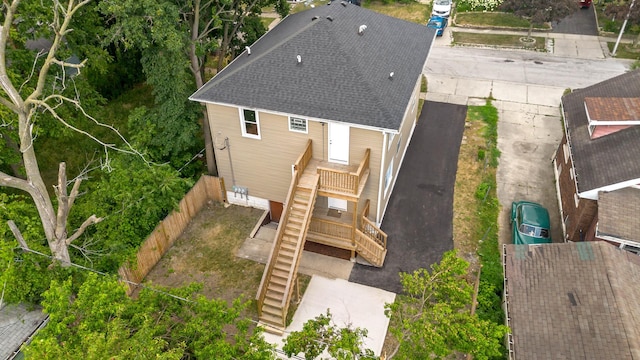 1668 Buena Vista Ave, Chicago Heights, IL 60411 - aerial view of property and surrounding area