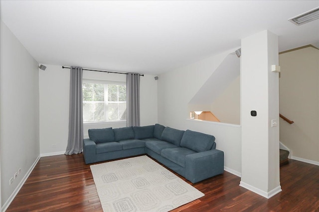 1137 N Claremont Dr, Palatine, IL 60074 - living room featuring wood finished floors and stairway