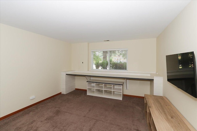 1137 N Claremont Dr, Palatine, IL 60074 - unfurnished living room with carpet flooring and baseboards