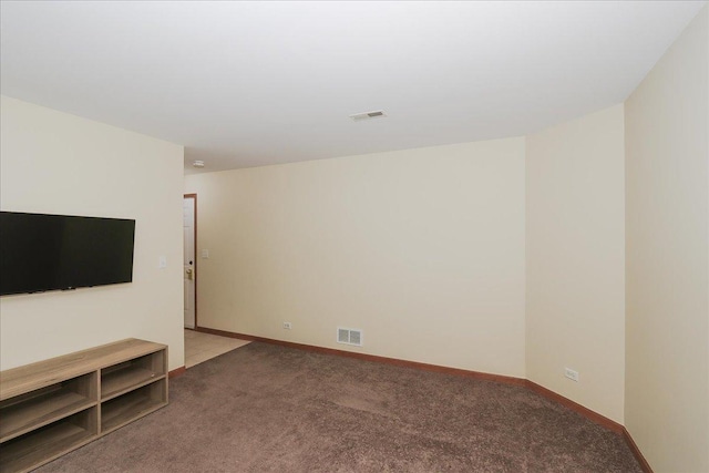 1137 N Claremont Dr, Palatine, IL 60074 - unfurnished living room featuring carpet and baseboards