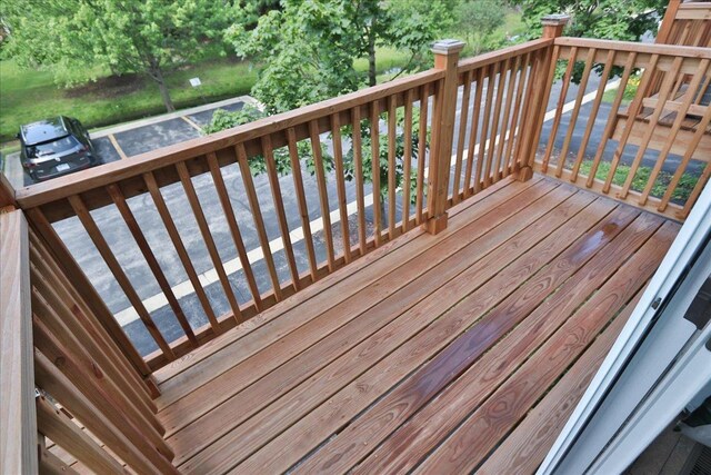 1137 N Claremont Dr, Palatine, IL 60074 - view of wooden terrace
