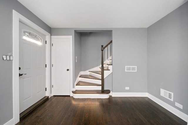 10806 S Vernon Ave, Chicago, IL 60628 - foyer with stairs and wood finished floors