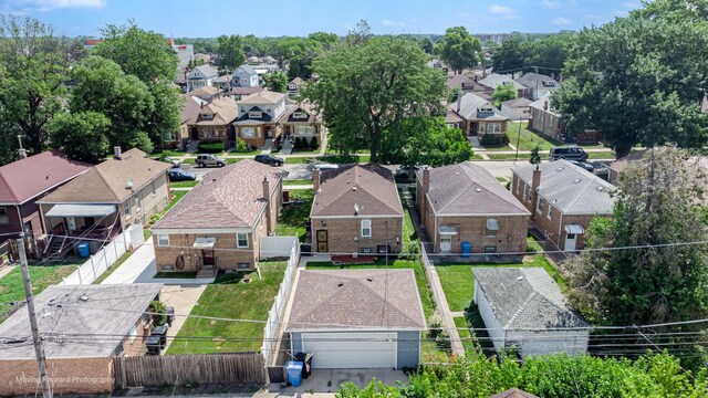 8822 S Paulina St, Chicago, IL 60620 - aerial view of residential area
