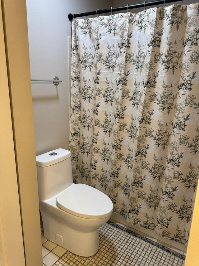 2404 Kenmore Ct, Schaumburg, IL 60193 - full bathroom featuring tile patterned flooring and a shower with shower curtain