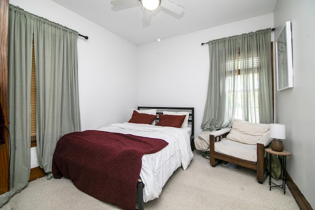 443 W Water St, Kankakee, IL 60901 - bedroom featuring carpet and a ceiling fan