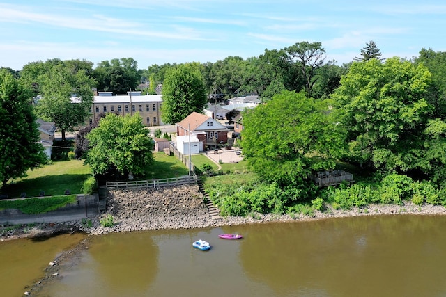 443 W Water St, Kankakee, IL 60901 - bird's eye view of a large body of water