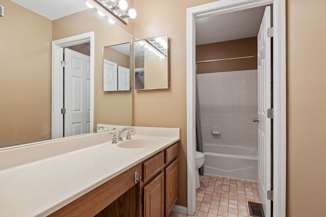 3050 Ashton Ct, Westchester, IL 60154 - full bath featuring vanity and shower / bathtub combination with curtain
