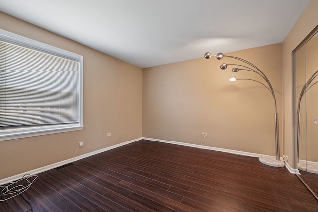 3050 Ashton Ct, Westchester, IL 60154 - empty room with baseboards and wood finished floors