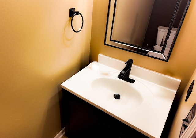3113 Meadowsedge Ln, Joliet, IL 60436 - bathroom featuring vanity and toilet