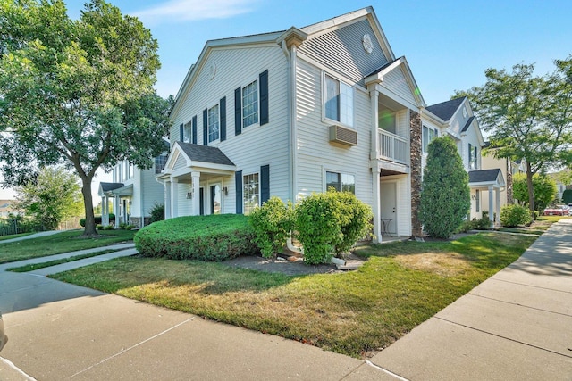1303 Silverstone Dr Unit 1303, Carpentersville, IL 60110 - view of front of home with a front lawn