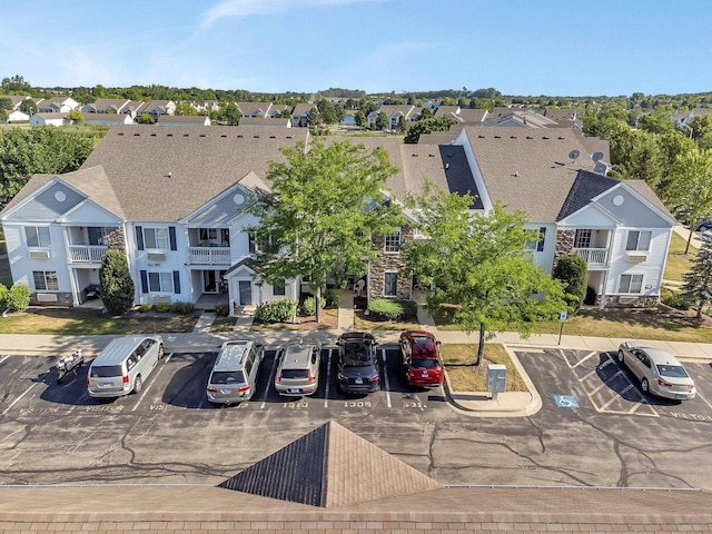 1303 Silverstone Dr Unit 1303, Carpentersville, IL 60110 - aerial view of residential area