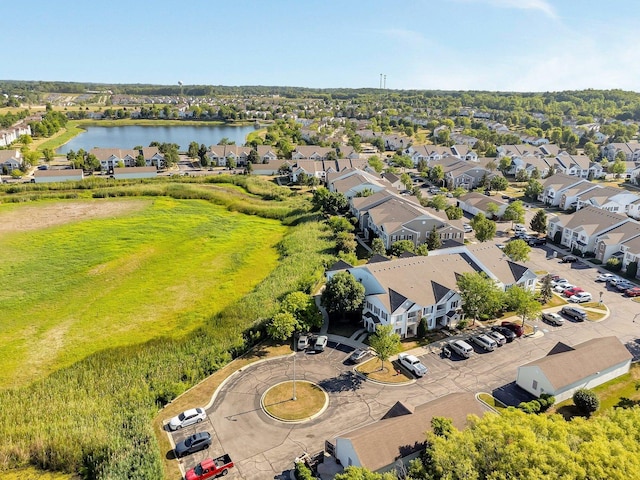 1303 Silverstone Dr Unit 1303, Carpentersville, IL 60110 - aerial view of residential area with a nearby body of water