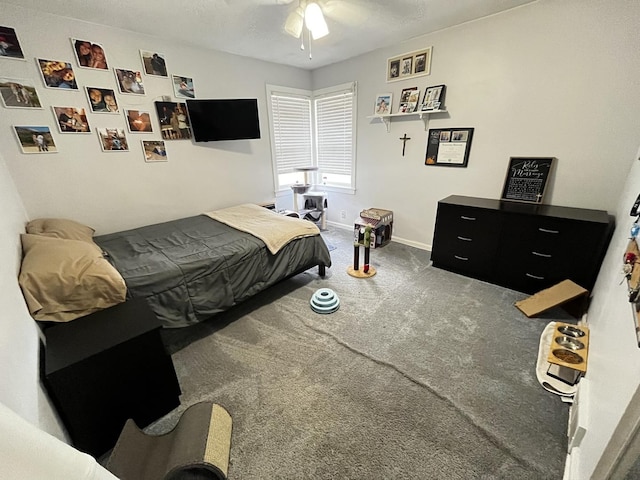 8544 Lawler Ave, Burbank, IL 60459 - bedroom with carpet floors and a ceiling fan