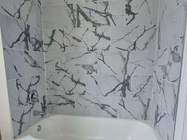 full bathroom with tub / shower combination