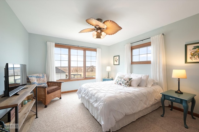 9299 Lee Hill Rd, Newark, IL 60541 - bedroom featuring light colored carpet and a ceiling fan