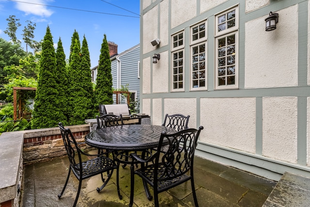 2423 Harrison St, Evanston, IL 60201 - view of patio featuring outdoor dining space