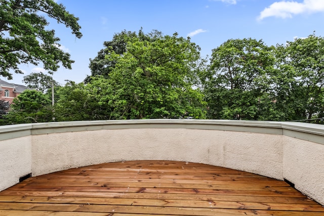 2423 Harrison St, Evanston, IL 60201 - view of wooden terrace