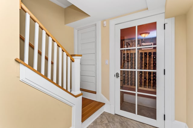 2423 Harrison St, Evanston, IL 60201 - doorway featuring stairs