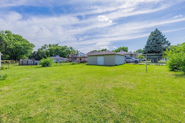 4941 W 119th St, Alsip, IL 60803 - view of yard featuring an outbuilding