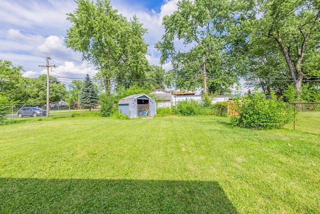 4941 W 119th St, Alsip, IL 60803 - view of yard featuring a storage unit