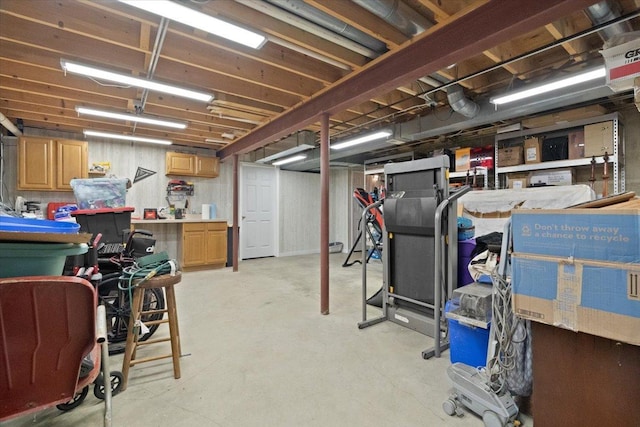 344 Prairie Ave, Winthrop Harbor, IL 60096 - view of unfinished basement