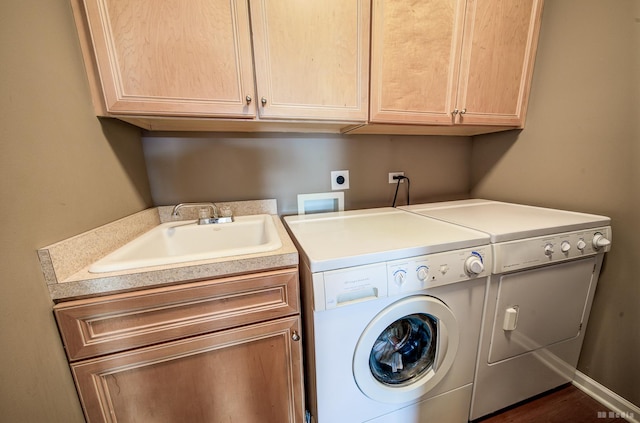 18011 Breckenridge Blvd, Orland Park, IL 60467 - washroom with cabinet space and washer and clothes dryer