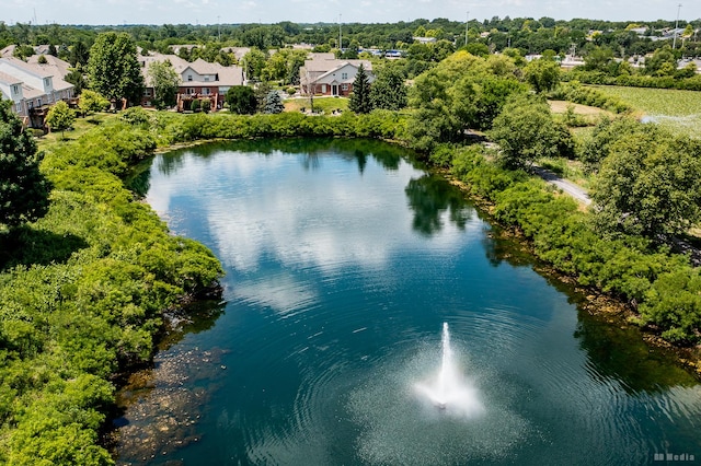 18011 Breckenridge Blvd, Orland Park, IL 60467 - aerial perspective of suburban area with a nearby body of water and a tree filled landscape