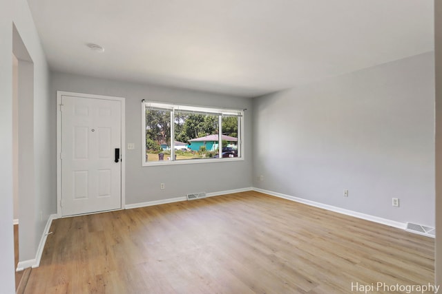 2029 Gabriel Ave, Zion, IL 60099 - spare room featuring light wood-style flooring and a smoke detector