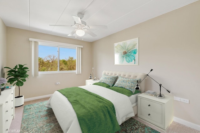 940 Holbrook Rd Unit 34C, Homewood, IL 60430 - bedroom with light carpet and ceiling fan