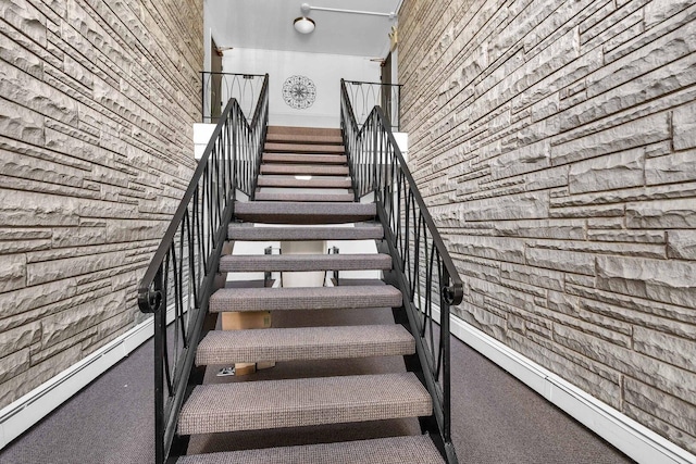 120A Collen Dr Unit 105, Lombard, IL 60148 - stairs featuring carpet flooring