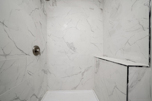 14137 Greenwood Rd, Dolton, IL 60419 - full bathroom featuring a marble finish shower