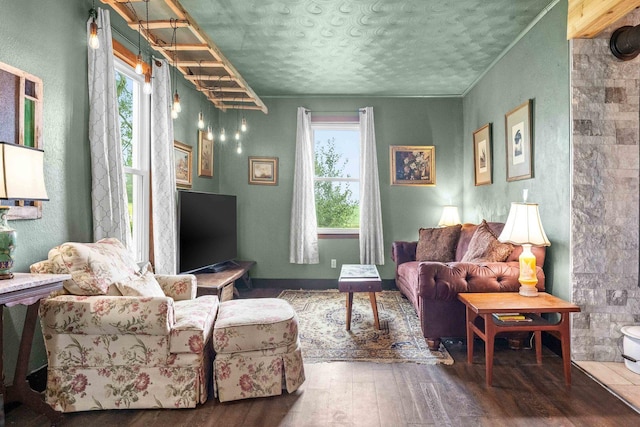 28231 US Highway 150, Leroy, IL 61752 - living room with hardwood / wood-style floors and healthy amount of natural light