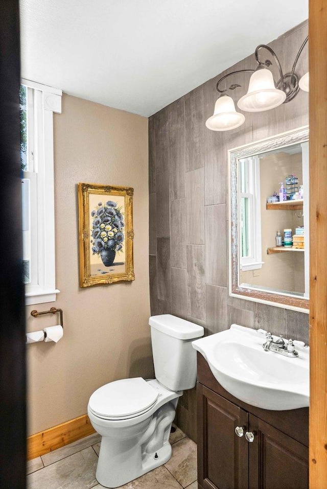 28231 US Highway 150, Leroy, IL 61752 - bathroom with vanity and tile patterned floors