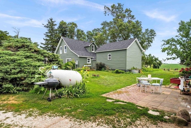 28231 US Highway 150, Leroy, IL 61752 - view of green lawn featuring a patio