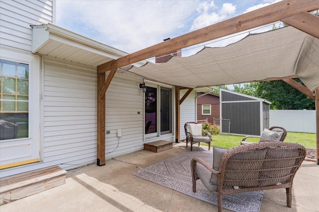 107 S Regency Dr, Bloomington, IL 61701 - view of patio with entry steps and an outdoor structure