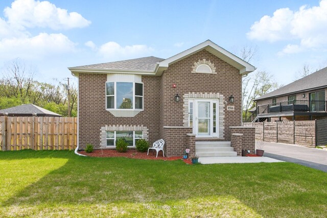 8566 S 83rd Ave, Hickory Hills, IL 60457 - view of front of property with brick siding and roof with shingles