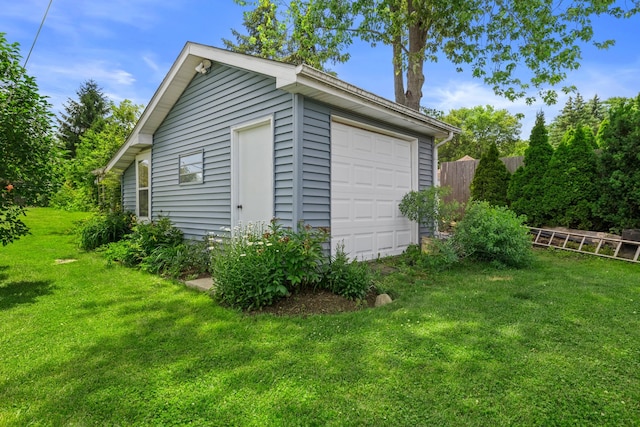 15893 Aime Ln, Wadsworth, IL 60083 - view of detached garage