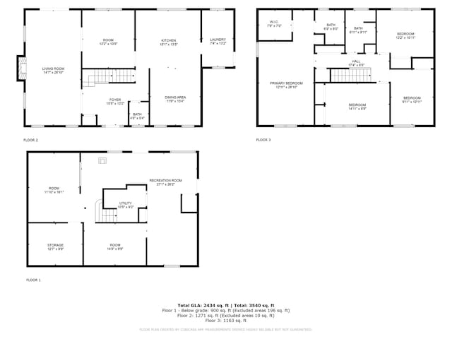 15893 Aime Ln, Wadsworth, IL 60083 - view of floor plan / room layout