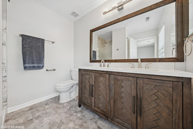 474 Wildflower Way, Bolingbrook, IL 60440 - bathroom featuring double vanity and a shower