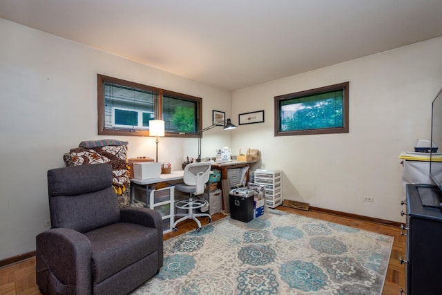 874 Hillandale Dr, Antioch, IL 60002 - office area with baseboards