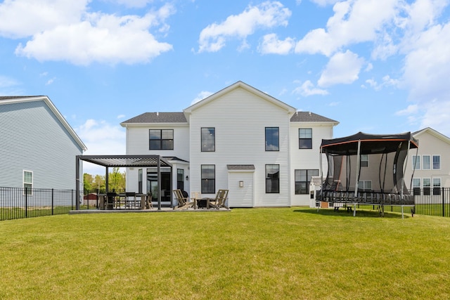 15144 S Emerson St, Plainfield, IL 60544 - rear view of house featuring a patio and a sunroom